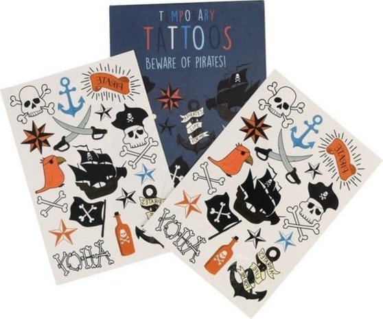 Rex London Piraten Tattoos