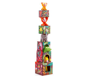 Djeco Djeco | Stapelblokken jungledieren | Topanijungle Djeco Djeco | Stapelblokken jungledieren | Topanijungle