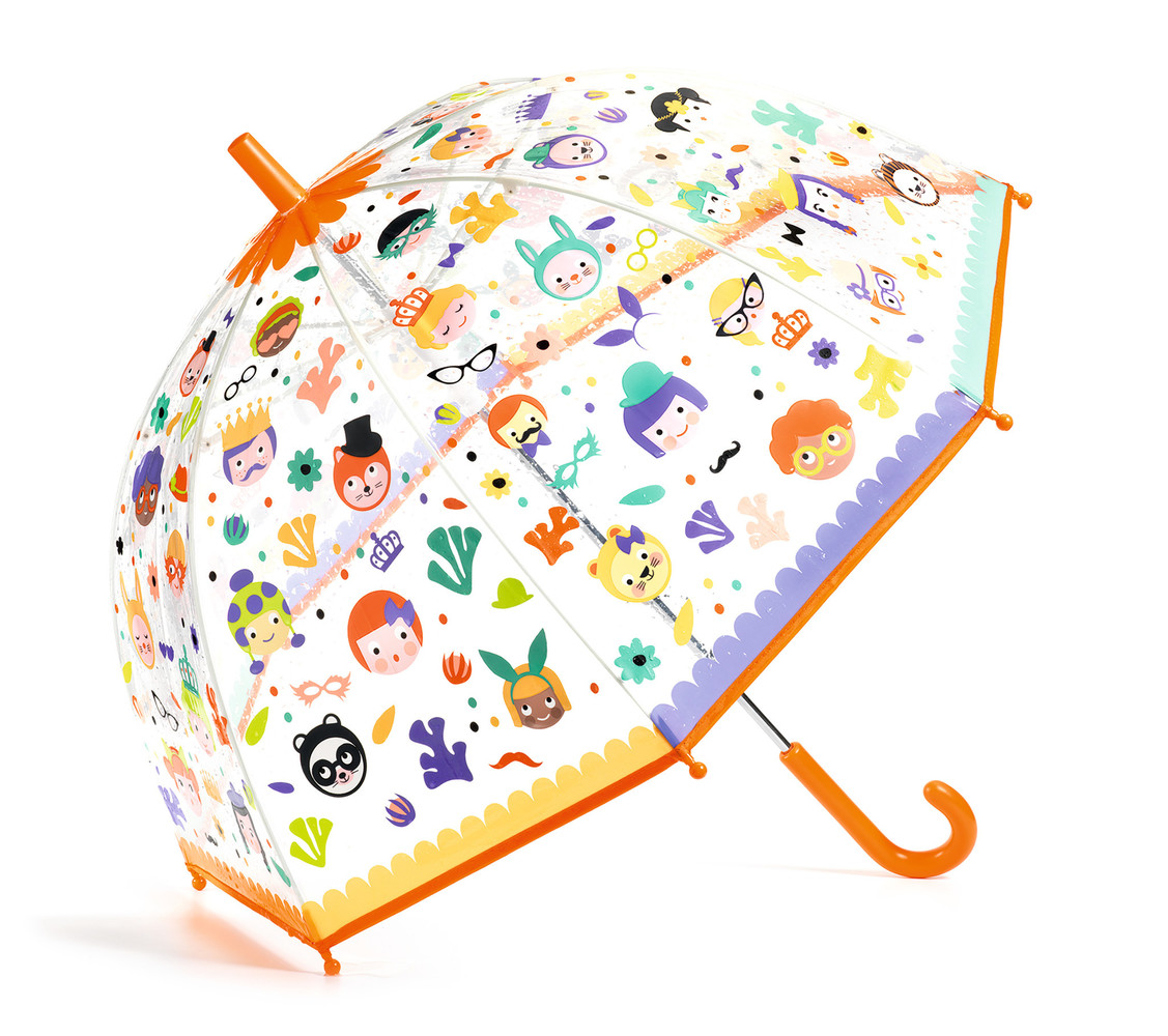Djeco Djeco - Paraplu gezichten Djeco Djeco - Paraplu gezichten