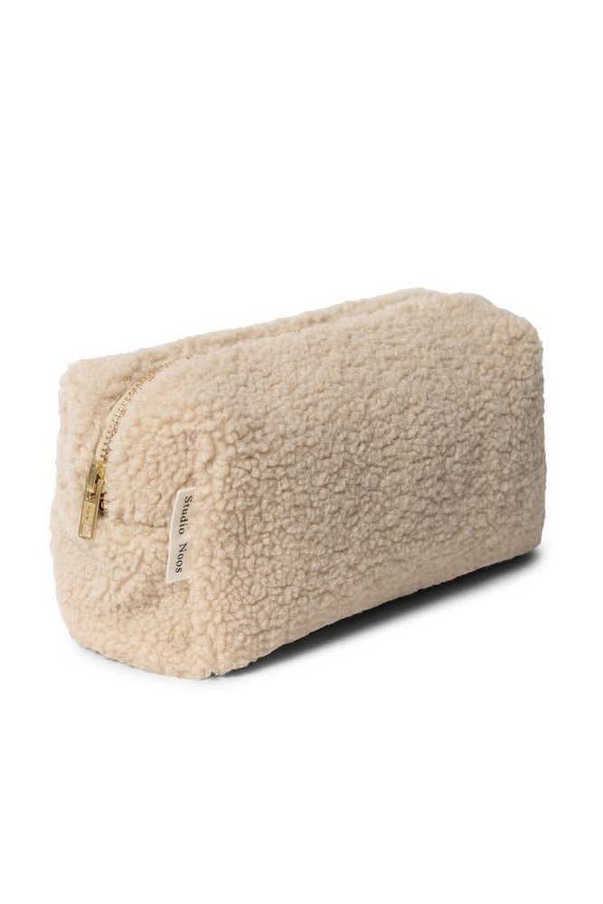 Studio Noos Studio Noos - Chuncky Pouch ecru teddy Studio Noos Studio Noos - Chuncky Pouch ecru teddy