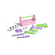 Greentoys Green Toys - tool set - pink Greentoys Green Toys - tool set - pink