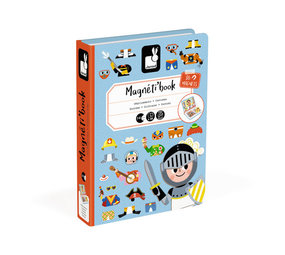 Janod Janod - Magnetibook - Verkleedfeest jongens Janod Janod - Magnetibook - Verkleedfeest jongens