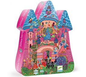 Djeco Djeco | Puzzel het feeën kasteel (54st)