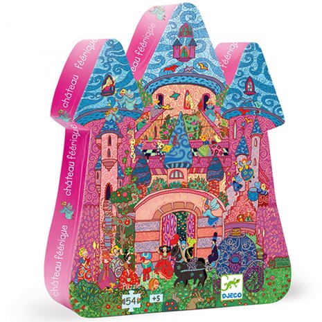 Djeco Djeco | Puzzel het feeën kasteel (54st)