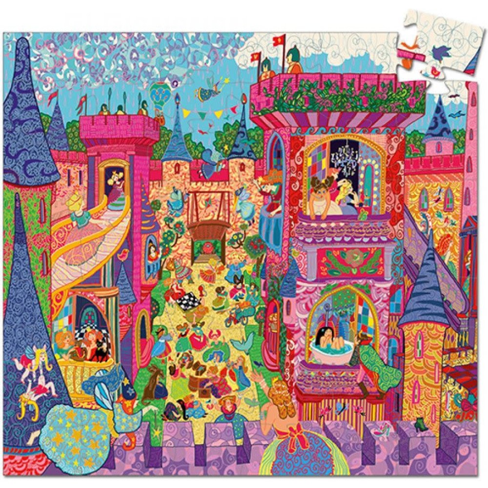 Djeco Djeco | Puzzel het feeën kasteel (54st)