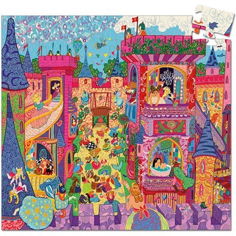 Djeco Djeco | Puzzel het feeën kasteel (54st)
