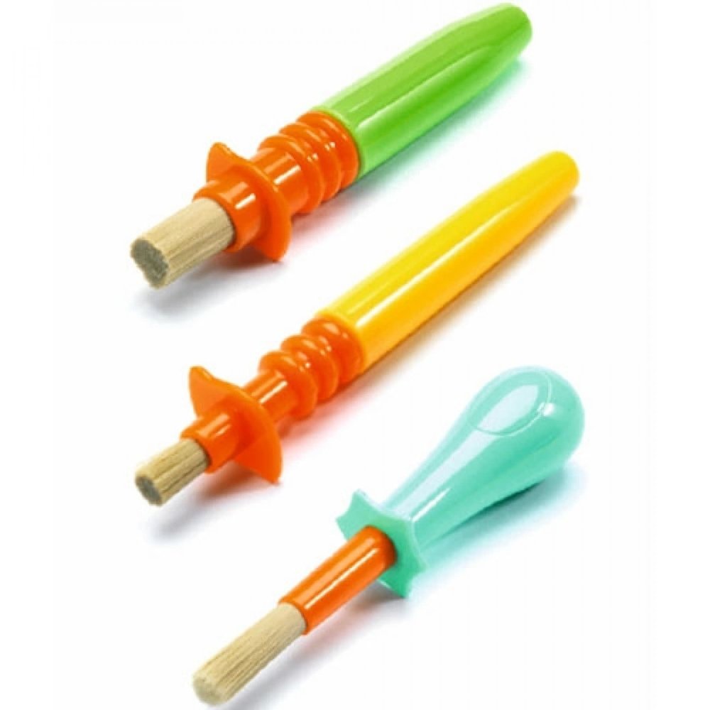 Djeco Djeco | Slimme kwasten 3 stuks Djeco Djeco | Slimme kwasten 3 stuks