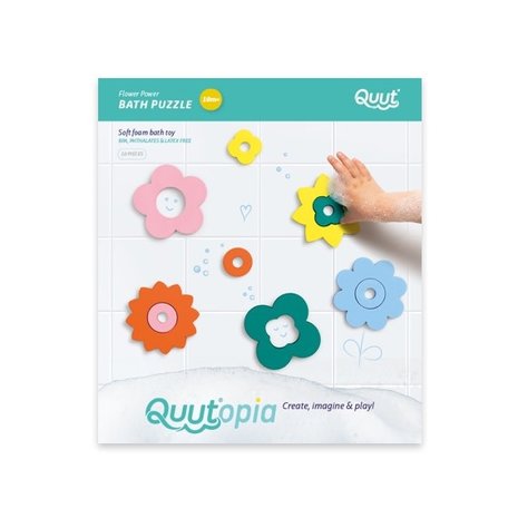 Quutopia - Bloemen bad puzzel Quutopia - Bloemen bad puzzel