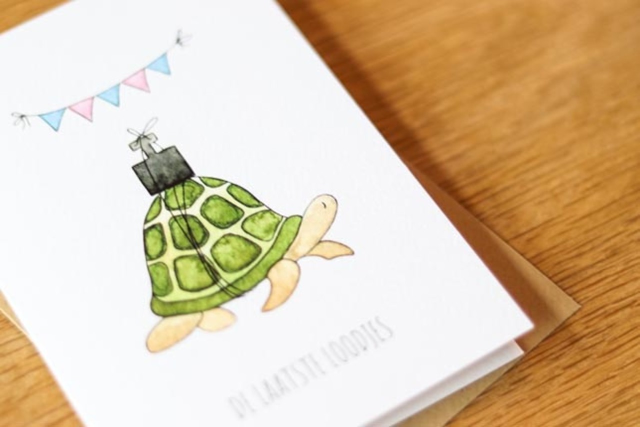 Juulz Juulz | Kaart | De laatste loodjes schildpad