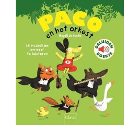 Boeken Boek | Paco en het orkest ( geluidenboek) Boeken Boek | Paco en het orkest ( geluidenboek)