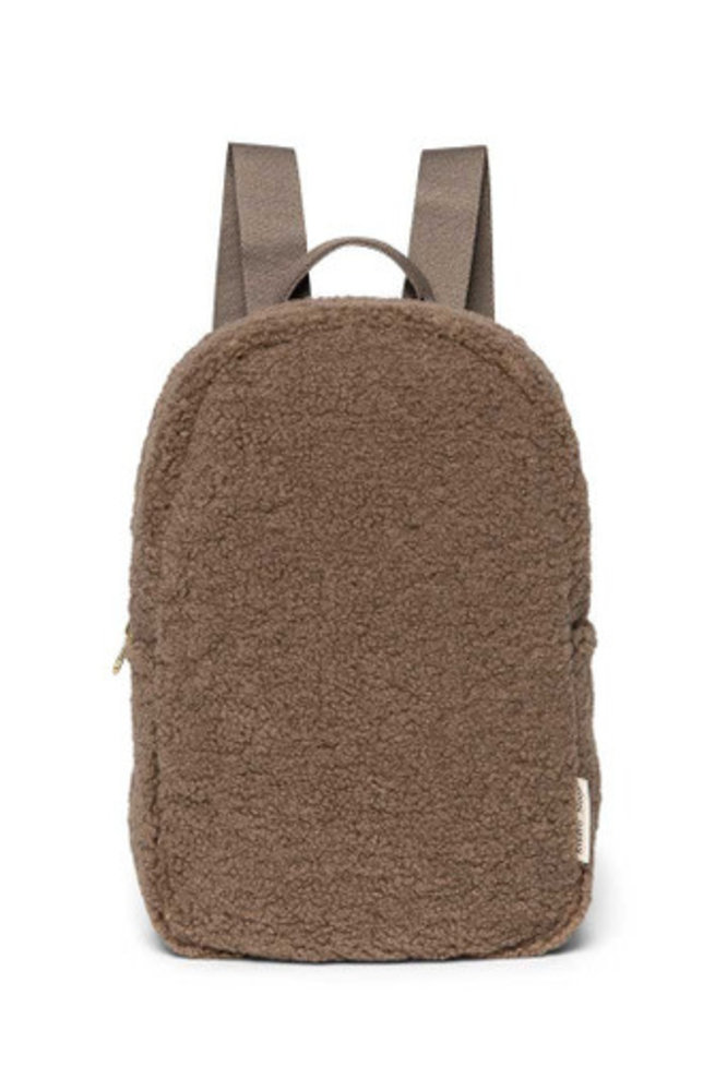 Studio Noos Studio Noos | Brown Teddy | Mini Backpack