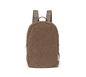 Studio Noos Studio Noos | Brown Teddy | Mini Backpack