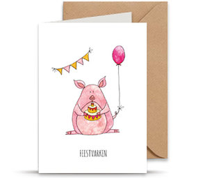 Juulz Juulz | Kaart | Feestvarken Juulz Juulz | Kaart | Feestvarken