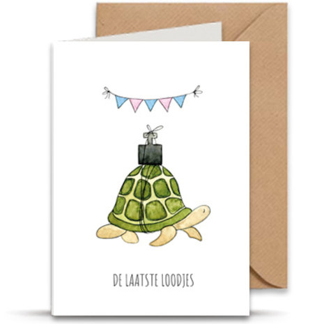 Juulz Juulz | Kaart | De laatste loodjes schildpad