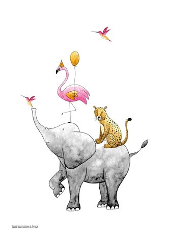 Juulz Juulz : Stapeldieren roze