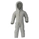 Engel Engel | Hooded overall with wooden buttons | Light grey melange Engel Engel | Hooded overall with wooden buttons | Light grey melange