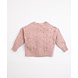 Play Up Play Up : Knitted Jacket with coconut buttons Pink Play Up Play Up : Knitted Jacket with coconut buttons Pink