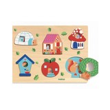 Djeco Djeco - Coucou house puzzel Djeco Djeco - Coucou house puzzel