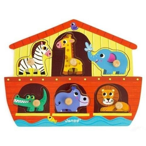 Janod Janod | Knoppuzzel | De ark van Noach