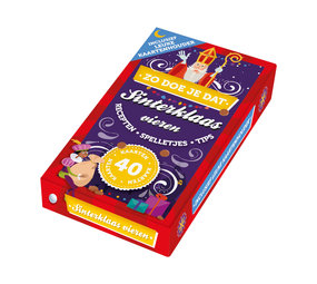 Boeken Boeken - Zo doe je dat Sinterklaas vieren Boeken Boeken - Zo doe je dat Sinterklaas vieren