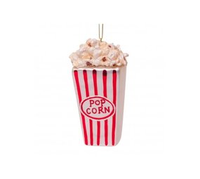 Vondels Vondels: Vondels : red/white popcorn H11cm Vondels Vondels: Vondels : red/white popcorn H11cm
