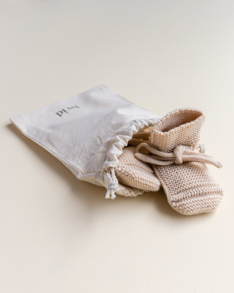 Hvid Hvid | Booties 0-9M | Oat Hvid Hvid | Booties 0-9M | Oat