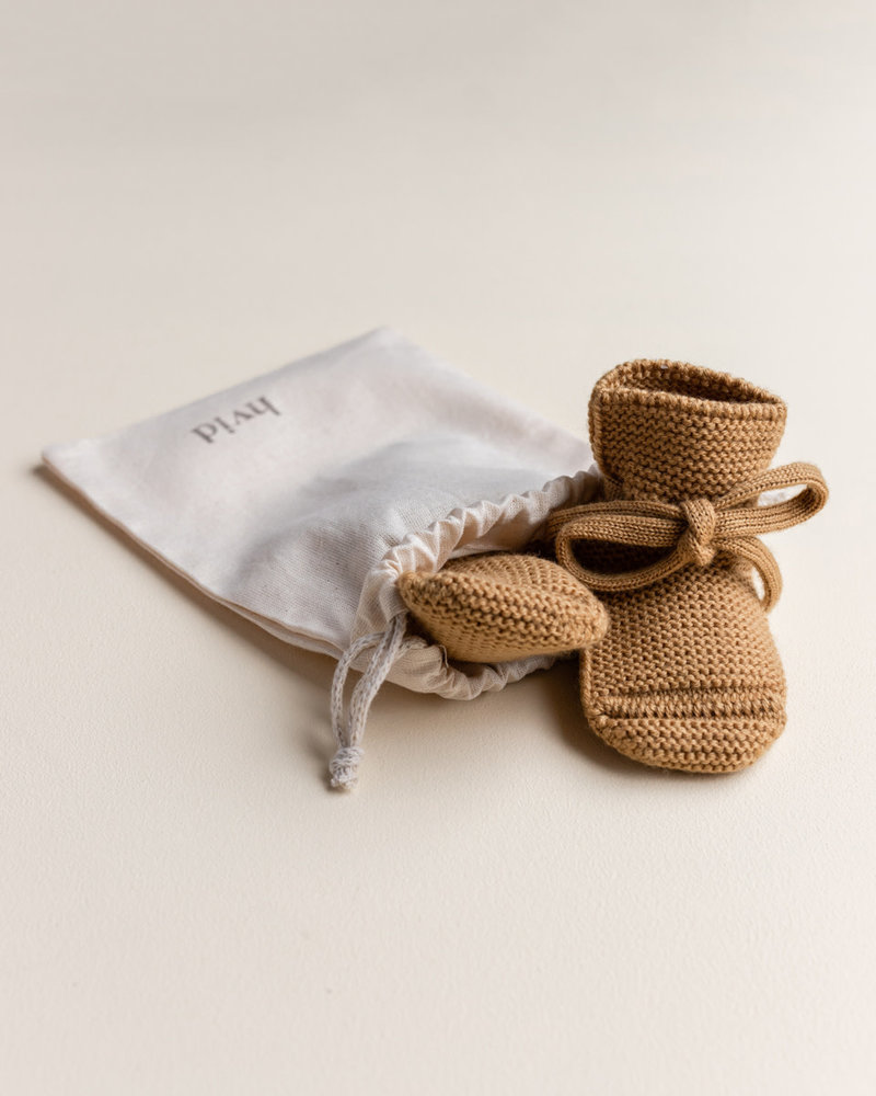 Hvid Hvid | Booties 0-9M | Ochre Hvid Hvid | Booties 0-9M | Ochre