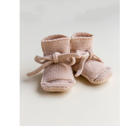 Hvid Hvid | Booties 0-9M | Apricot Hvid Hvid | Booties 0-9M | Apricot