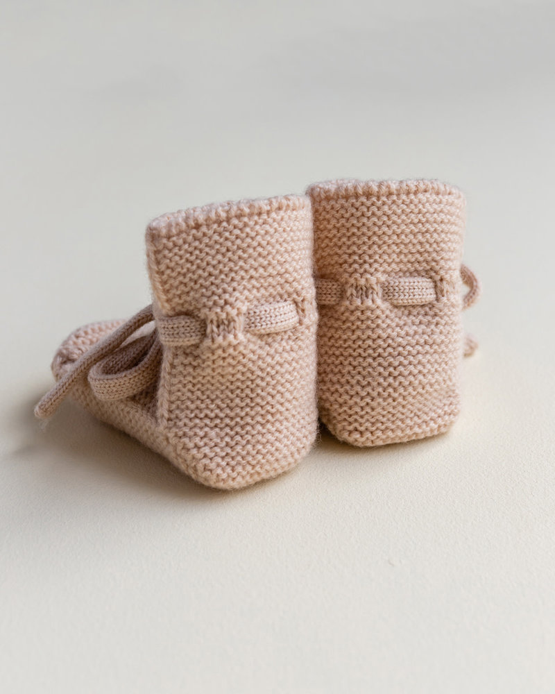 Hvid Hvid | Booties 0-9M | Apricot Hvid Hvid | Booties 0-9M | Apricot