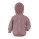 Engel Engel : Hooded jacket - Rosewood mélange Engel Engel : Hooded jacket - Rosewood mélange