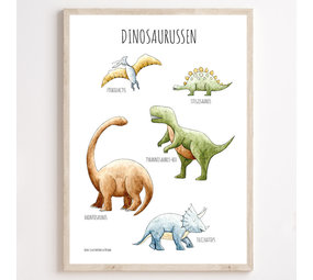 Juulz Juulz : Dinoposter 30x40 Juulz Juulz : Dinoposter 30x40