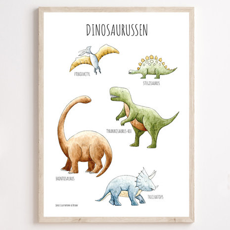 Juulz Juulz : Dinoposter 30x40