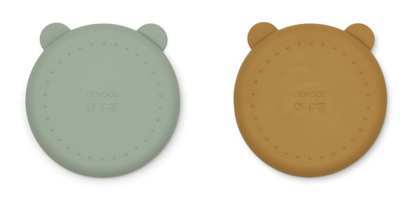 Liewood Liewood | Merrick divider plate 2-pack | Peppermint/golden caramel mix Liewood Liewood | Merrick divider plate 2-pack | Peppermint/golden caramel mix