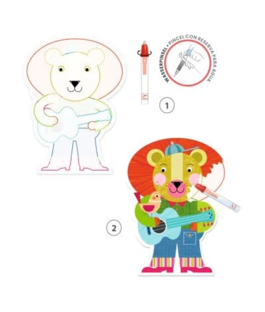 Djeco Djeco | Magische kleurplaten | Animalo-Len Djeco Djeco | Magische kleurplaten | Animalo-Len