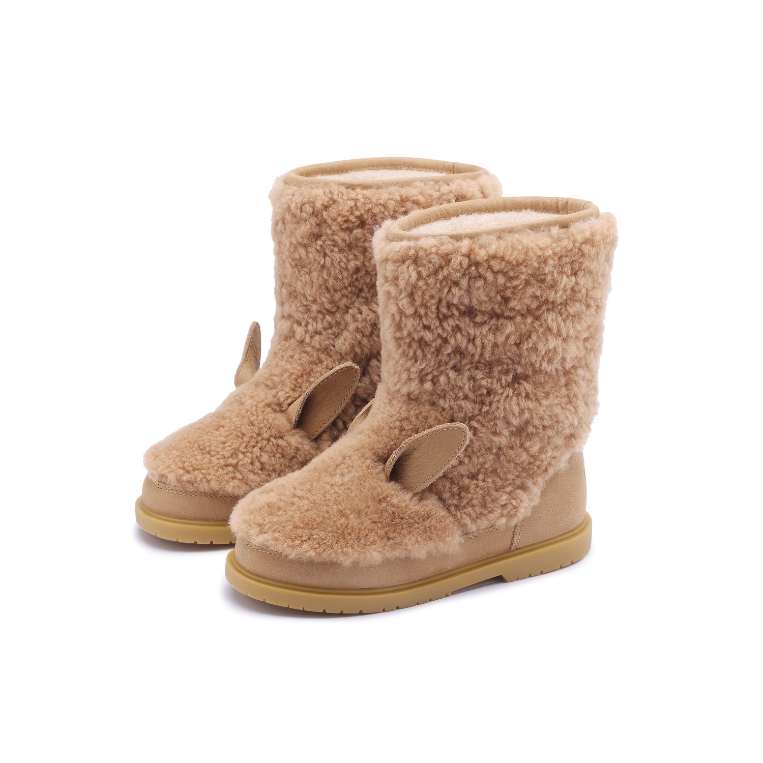 Donsje Amsterdam | Irfi Lining | Alpaca | Beige Curly Sheep Wool - Donsaapje
