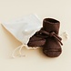 Janod Hvid | Booties - Dark Brown | 0 -9 months Janod Hvid | Booties - Dark Brown | 0 -9 months