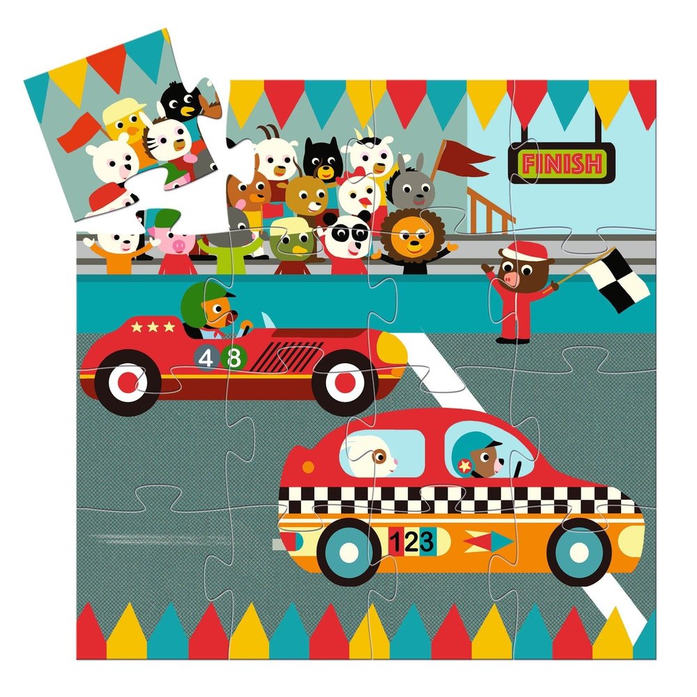 Djeco Djeco | Puzzel | Raceauto
