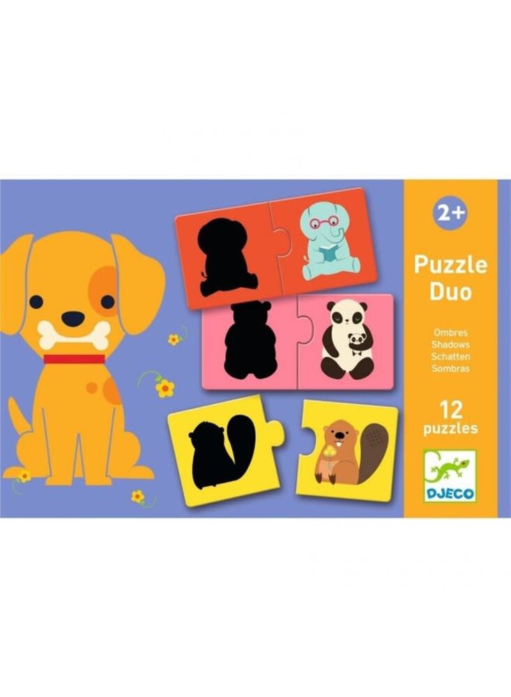 Djeco Djeco | Puzzel Duo | Schaduwen