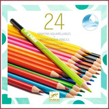 Djeco Djeco:  Aquarel kleurpotloden 24 stuks
