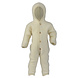 Engel Engel | Hooded overall with wooden buttons | Naturel