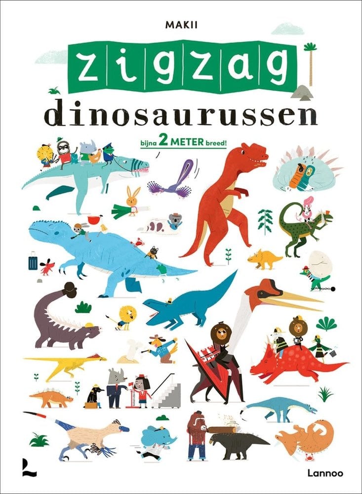 Boeken Boek: Zigzag Dinosaurussen Boeken Boek: Zigzag Dinosaurussen