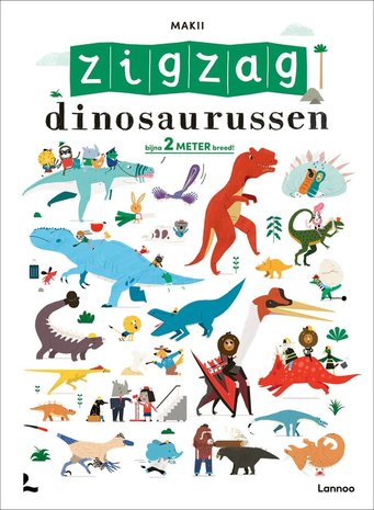 Boeken Boek: Zigzag Dinosaurussen Boeken Boek: Zigzag Dinosaurussen