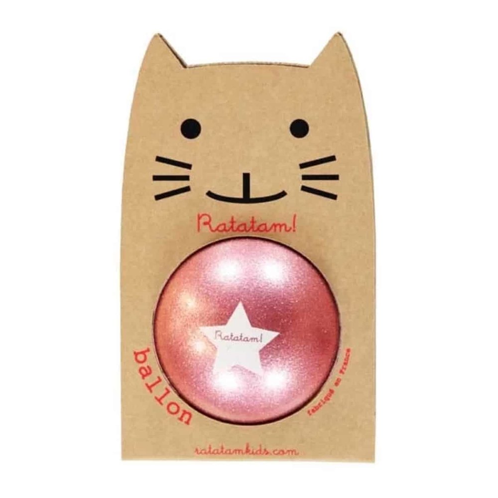 Ratatam Ratatam : Glitter balls cat - Pink 22 cm