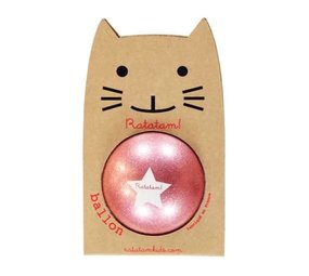 Ratatam Ratatam : Glitter balls cat - Pink 22 cm Ratatam Ratatam : Glitter balls cat - Pink 22 cm