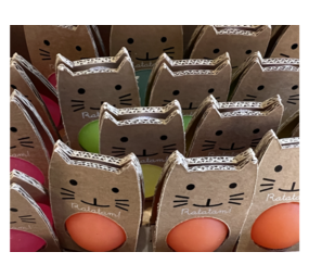Ratatam Ratatam : Bouncy Ball Cat Mix (33mm ø) p.s Ratatam Ratatam : Bouncy Ball Cat Mix (33mm ø) p.s