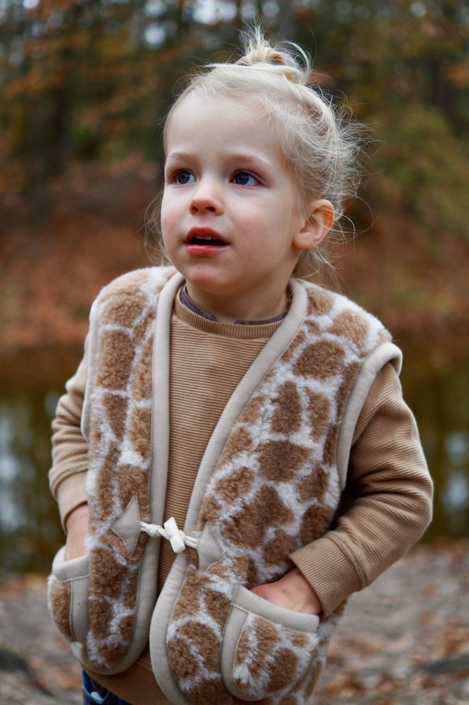 We are wovens | Bodywarmer Giraf