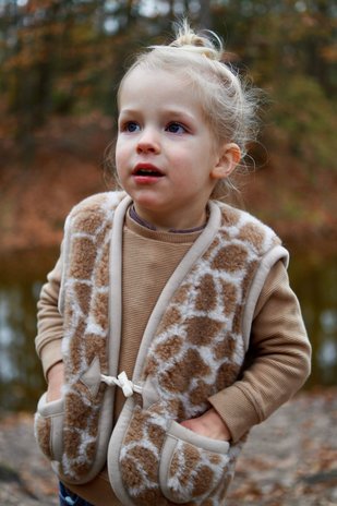 We are wovens | Bodywarmer Giraf