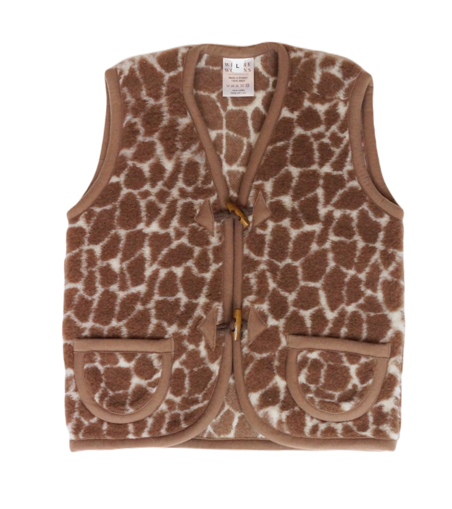 We are wovens | Bodywarmer Giraf