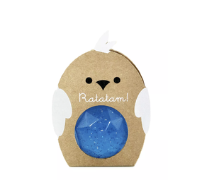 Ratatam Ratatam : Glitter Bird bouncy ball - Blue Ratatam Ratatam : Glitter Bird bouncy ball - Blue