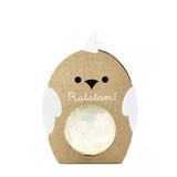 Ratatam Ratatam : Glitter Bird bouncy ball - White Ratatam Ratatam : Glitter Bird bouncy ball - White